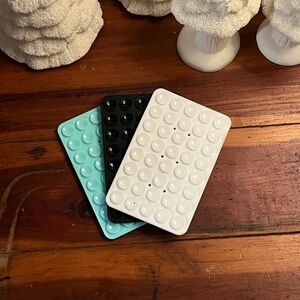 Selfie/Video Phone Suction Cup Pads 3pk